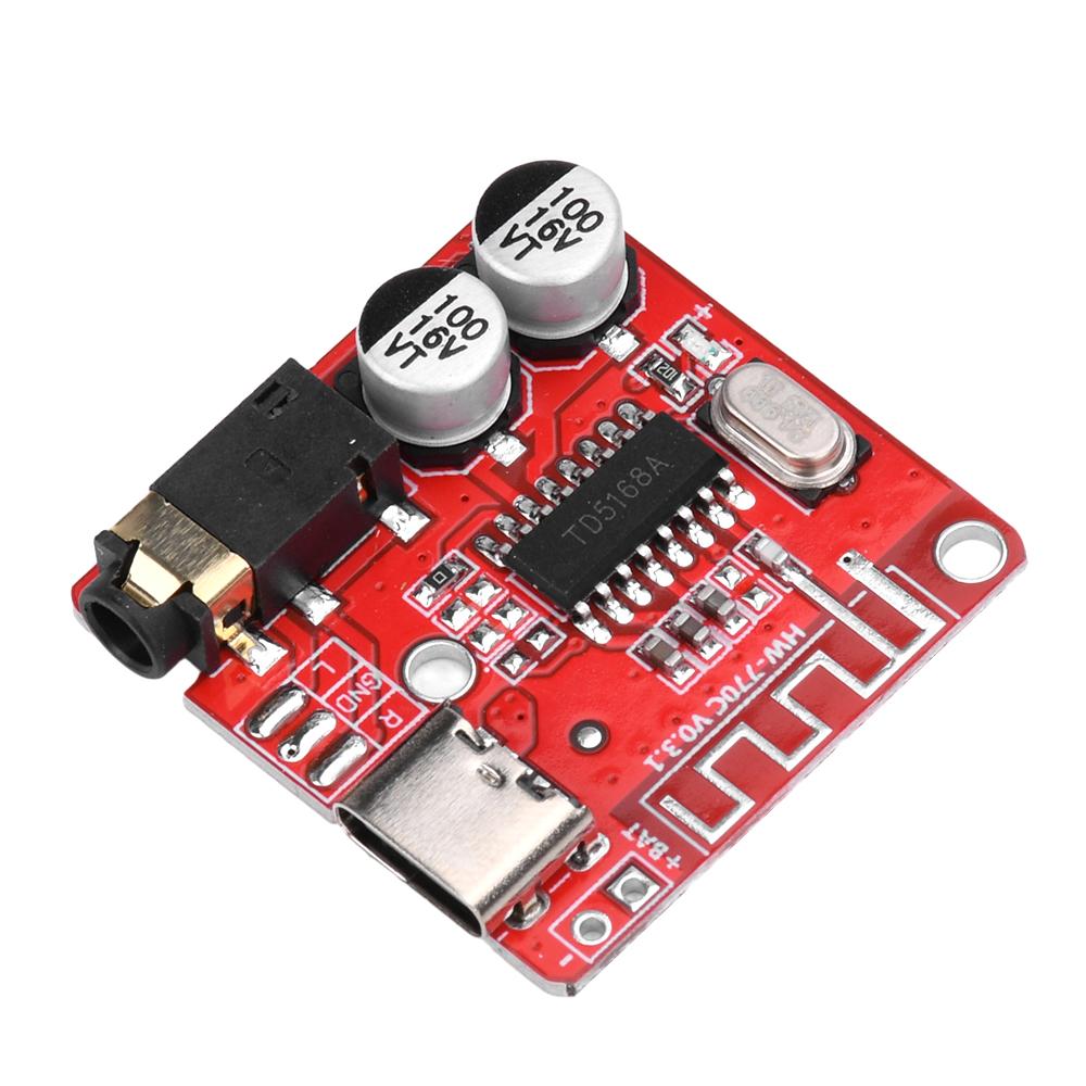 3W Car BT5.1 MP3 WAV Decoding Board Speaker Amplifier Audio Receiver Module Support A2DP/AVCTP/AVDTP AVRCP/HFP 1pc
3W Car BT5.1 MP3 WAV Decoding Board Speaker Amplifier Audio Receiver Module Support A2DP/AVCTP/AVDTP AVRCP/HFP 1pc