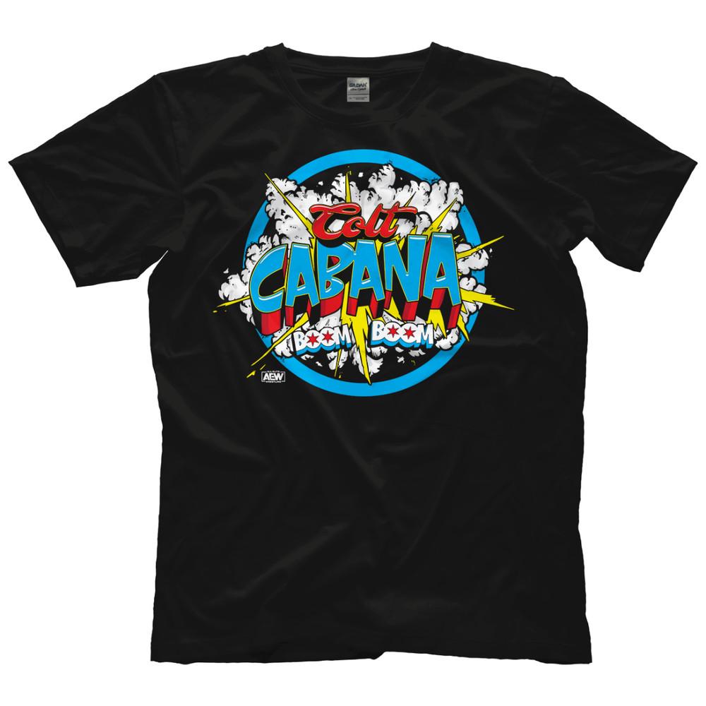 Colt Cabana Boom Boom AEW Official TShirt Unisex T-Shirt S
Colt Cabana Boom Boom AEW Official TShirt Unisex T-Shirt S