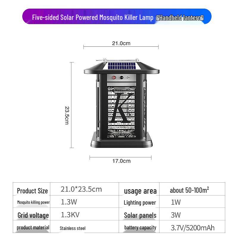 HEIXIE Outdoor Waterproof Electric Mosquito Killer Lamp
HEIXIE Outdoor Waterproof Electric Mosquito Killer Lamp