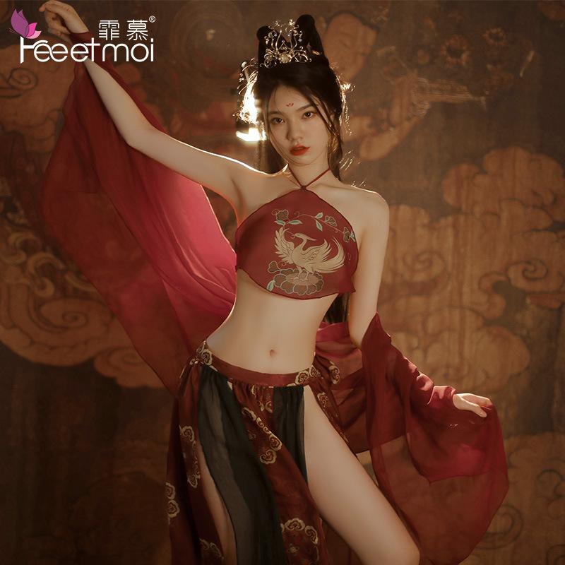 Сексуальное нижнее белье Нижнее белье Dunhuang Feitianfeng Женский экзотический костюм Живот Карманная печать Перспектива
Сексуальное нижнее белье Нижнее белье Dunhuang Feitianfeng Женский экзотический костюм Живот Карманная печать Перспектива