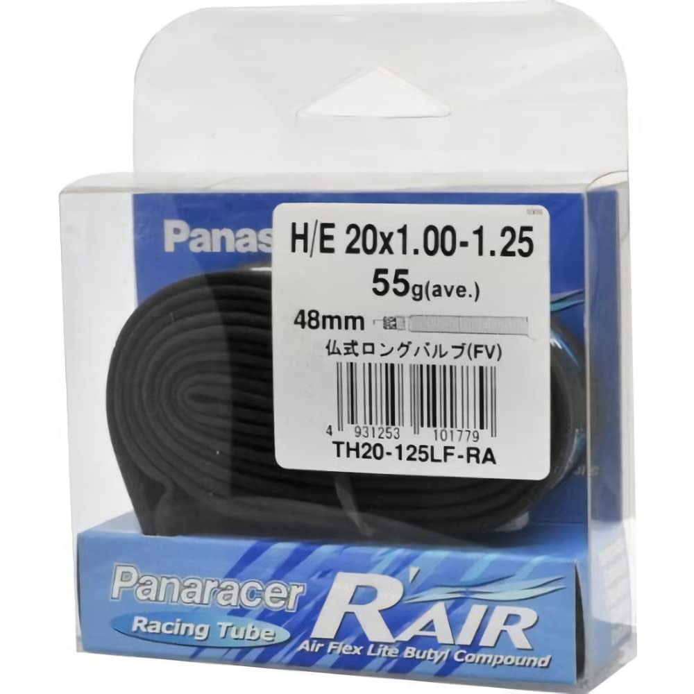 Panaracer Lightweight Tube Presta Style 48mm Valve Made in Japan R AIR H/E 20×1.0~1.25 TH20-125LF-RA
Panaracer Lightweight Tube Presta Style 48mm Valve Made in Japan R AIR H/E 20×1.0~1.25 TH20-125LF-RA