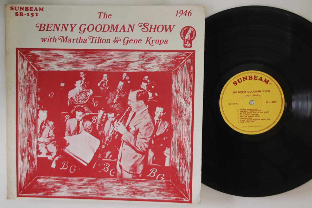 LP Record BENNY GOODMAN - Benny Goodman Show With Martha Tilt SB151 SUNBEAM 1977 US Jazz Used
LP Record BENNY GOODMAN - Benny Goodman Show With Martha Tilt SB151 SUNBEAM 1977 US Jazz Used