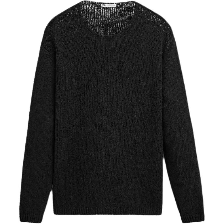 Zara Solid Color Round Neck Comfortable Versatile Long Sleeve Knit Sweater Men tops Black 3166410-800 XL
Zara Solid Color Round Neck Comfortable Versatile Long Sleeve Knit Sweater Men tops Black 3166410-800 XL
