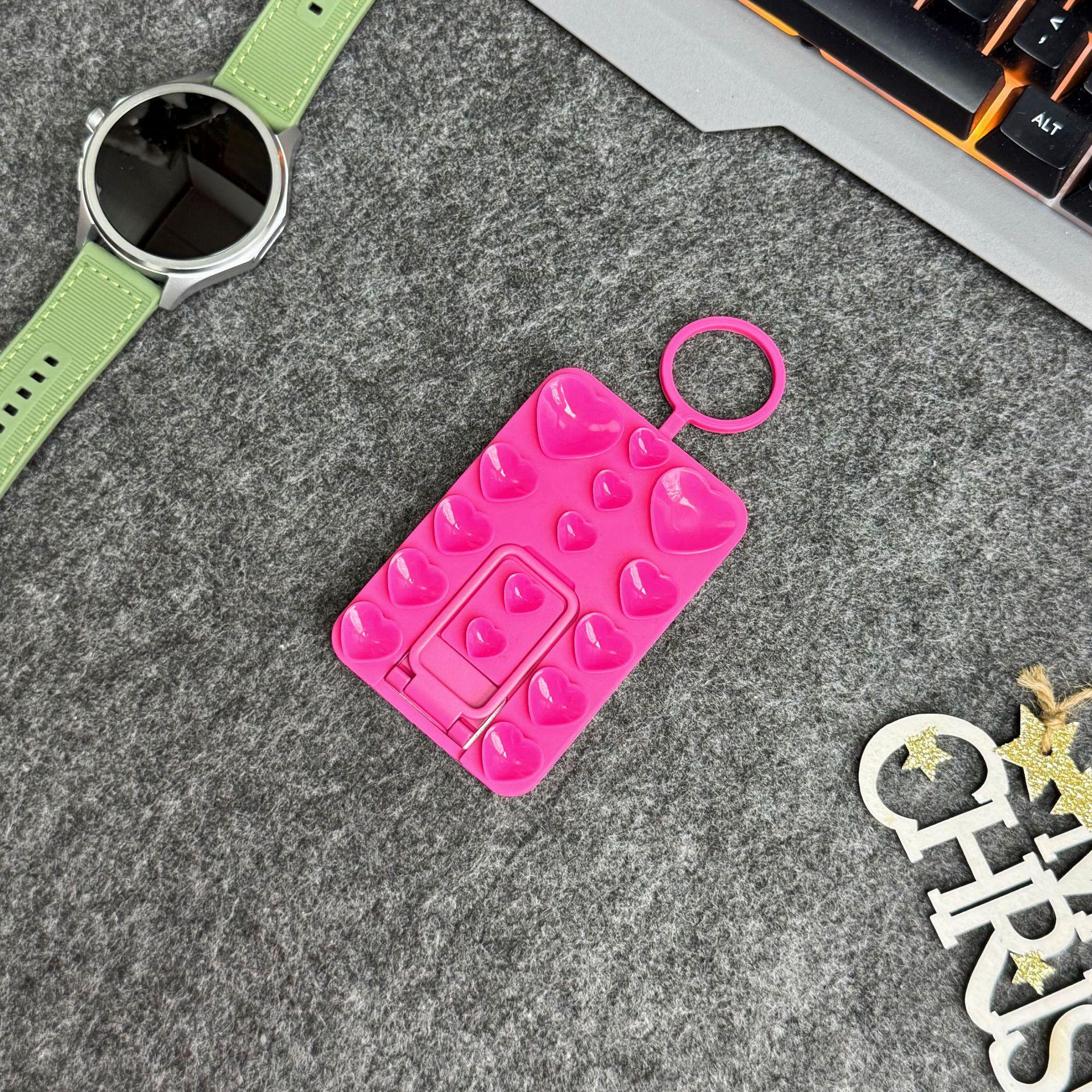 Universal Anti-slip Silicone Phone Holder with Pull Ring
Universal Anti-slip Silicone Phone Holder with Pull Ring