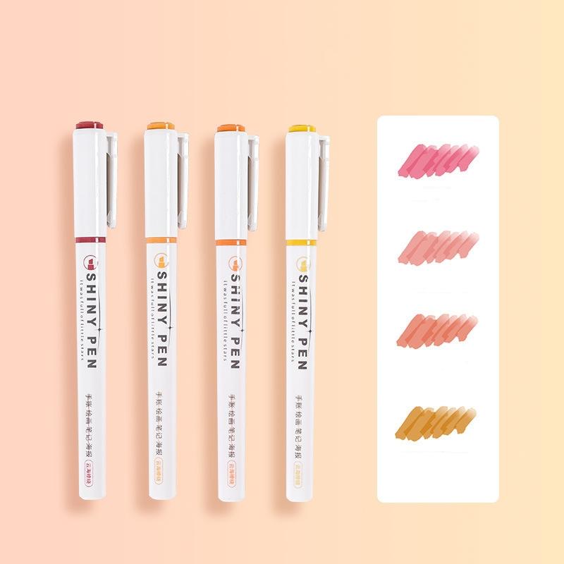 4pcs Highlighter Pen Set Shining Colors Blingbling Fluorescent Art Markers Liner for Drawing Office School A3085 жёлтый
4pcs Highlighter Pen Set Shining Colors Blingbling Fluorescent Art Markers Liner for Drawing Office School A3085 жёлтый