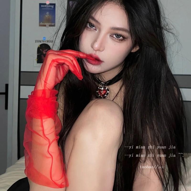 Extra long tulle gloves transparent color gloves bridal gloves wedding gloves performance dress gloves One size fits all червоний
Extra long tulle gloves transparent color gloves bridal gloves wedding gloves performance dress gloves One size fits all червоний