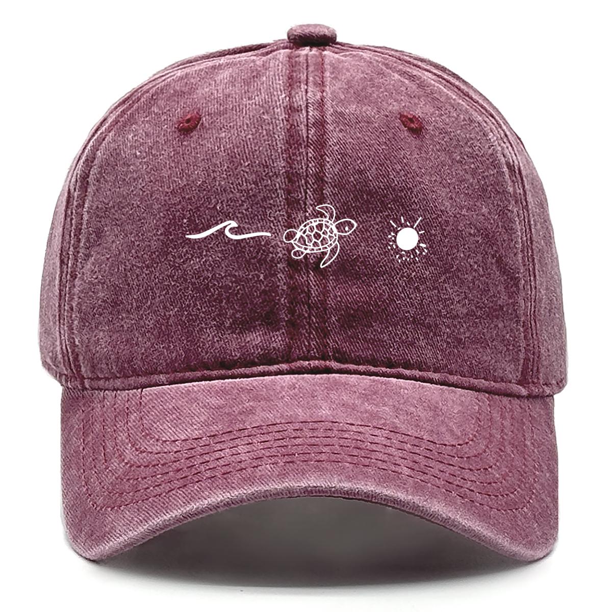Waves Turtle Sun Print Unisex Snapback Baseball Hat Sports Hat All-season Adjustable Baseball Cap Perfect For Street Wear вино красного
Waves Turtle Sun Print Unisex Snapback Baseball Hat Sports Hat All-season Adjustable Baseball Cap Perfect For Street Wear вино красного