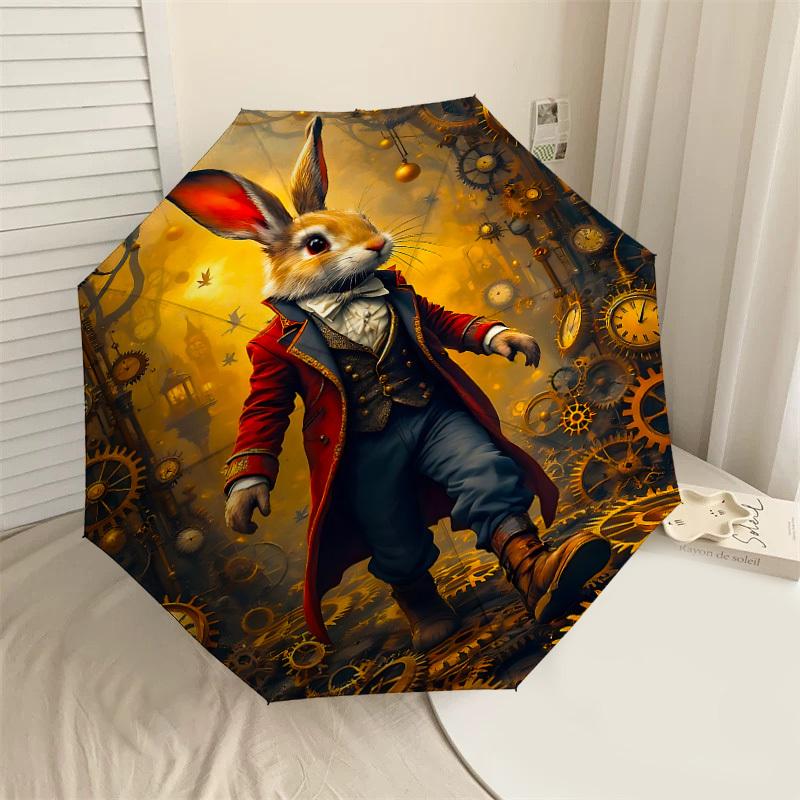 1PC Rabbit Clockwork Umbrella-8-Rib Reinforced, Automatic Open, Lightweight & Durable, Cute Fashion Accessory for Outdoor-P41
1PC Rabbit Clockwork Umbrella-8-Rib Reinforced, Automatic Open, Lightweight & Durable, Cute Fashion Accessory for Outdoor-P41