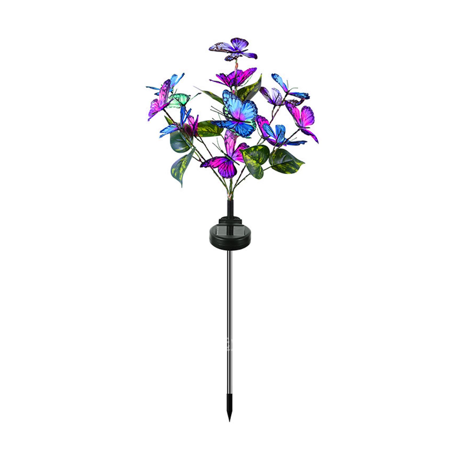 Solar Lawn Lamp Decorative Butterfly Garden Lights Outdoor Landscape Pathway Light IP65 Waterproof Solar-Powered Lights For Yard
Solar Lawn Lamp Decorative Butterfly Garden Lights Outdoor Landscape Pathway Light IP65 Waterproof Solar-Powered Lights For Yard
