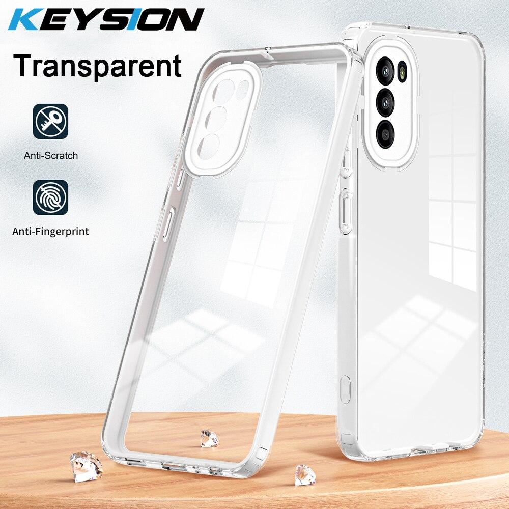 Противоударный прозрачный чехол KEYSION для Motorola MOTO G52 G82 G42 G62 5G G31 G41 G71S, прозрачная задняя крышка из ТПУ + ПК для телефона MOTO E32
Противоударный прозрачный чехол KEYSION для Motorola MOTO G52 G82 G42 G62 5G G31 G41 G71S, прозрачная задняя крышка из ТПУ + ПК для телефона MOTO E32