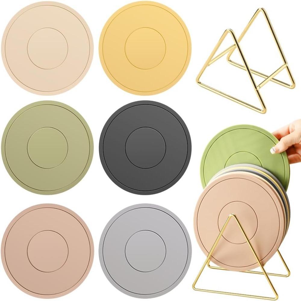 1 Set Metal Silicone Trivets Silicone Silicone Trivet Mat Easy To Use Silicone Pot Holders Cup
1 Set Metal Silicone Trivets Silicone Silicone Trivet Mat Easy To Use Silicone Pot Holders Cup