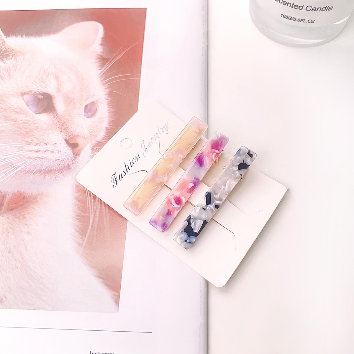 Bofeiya, упаковка из 3 цветных ацетатных шпилек: Простые челки и боковые заколки в японском и корейском стиле Direct from Bofeiya Manufacturer
Bofeiya, упаковка из 3 цветных ацетатных шпилек: Простые челки и боковые заколки в японском и корейском стиле Direct from Bofeiya Manufacturer