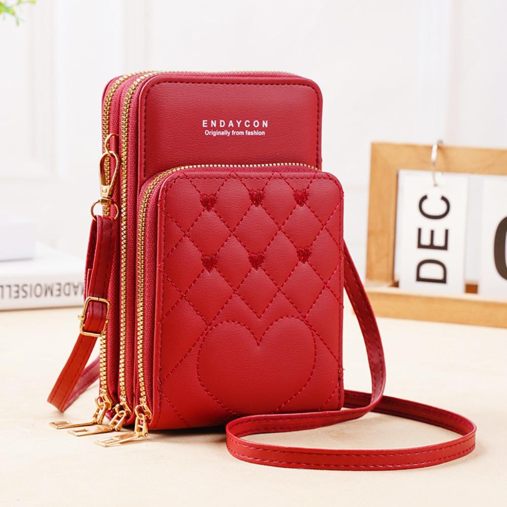Multi-Functional Women s Mobile Phone Bag Adjustable Strap Casual Messenger Bag Shopping червоний
Multi-Functional Women s Mobile Phone Bag Adjustable Strap Casual Messenger Bag Shopping червоний