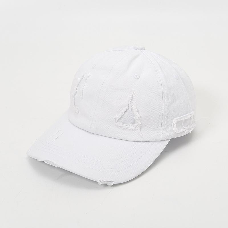 Fashion Solid Color Punk Holes Baseball Cap Men Women Cotton Snapback Peaked Hat Outdoor Hip Hop Sports Street Sunscreen Hats 56-60cm
Fashion Solid Color Punk Holes Baseball Cap Men Women Cotton Snapback Peaked Hat Outdoor Hip Hop Sports Street Sunscreen Hats 56-60cm