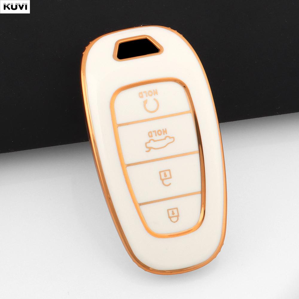 Для Hyundai Santa Fe Tucson 2022 NEXO NX4 Atos Prime Solaris 2021 ТПУ 4-кнопочный чехол для автомобильного ключа-пульта брелок автоаксессуары белый
Для Hyundai Santa Fe Tucson 2022 NEXO NX4 Atos Prime Solaris 2021 ТПУ 4-кнопочный чехол для автомобильного ключа-пульта брелок автоаксессуары белый
