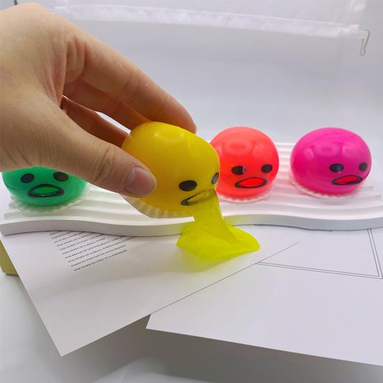 4Pcs Cartoon Egg Yolk Stress Ball Anxiety Relief Vomitive Yolk Squeeze Ball Sensory Toy Kids Teens Adults Portable Soft TPR Ball Pinch Fidget Toy
4Pcs Cartoon Egg Yolk Stress Ball Anxiety Relief Vomitive Yolk Squeeze Ball Sensory Toy Kids Teens Adults Portable Soft TPR Ball Pinch Fidget Toy