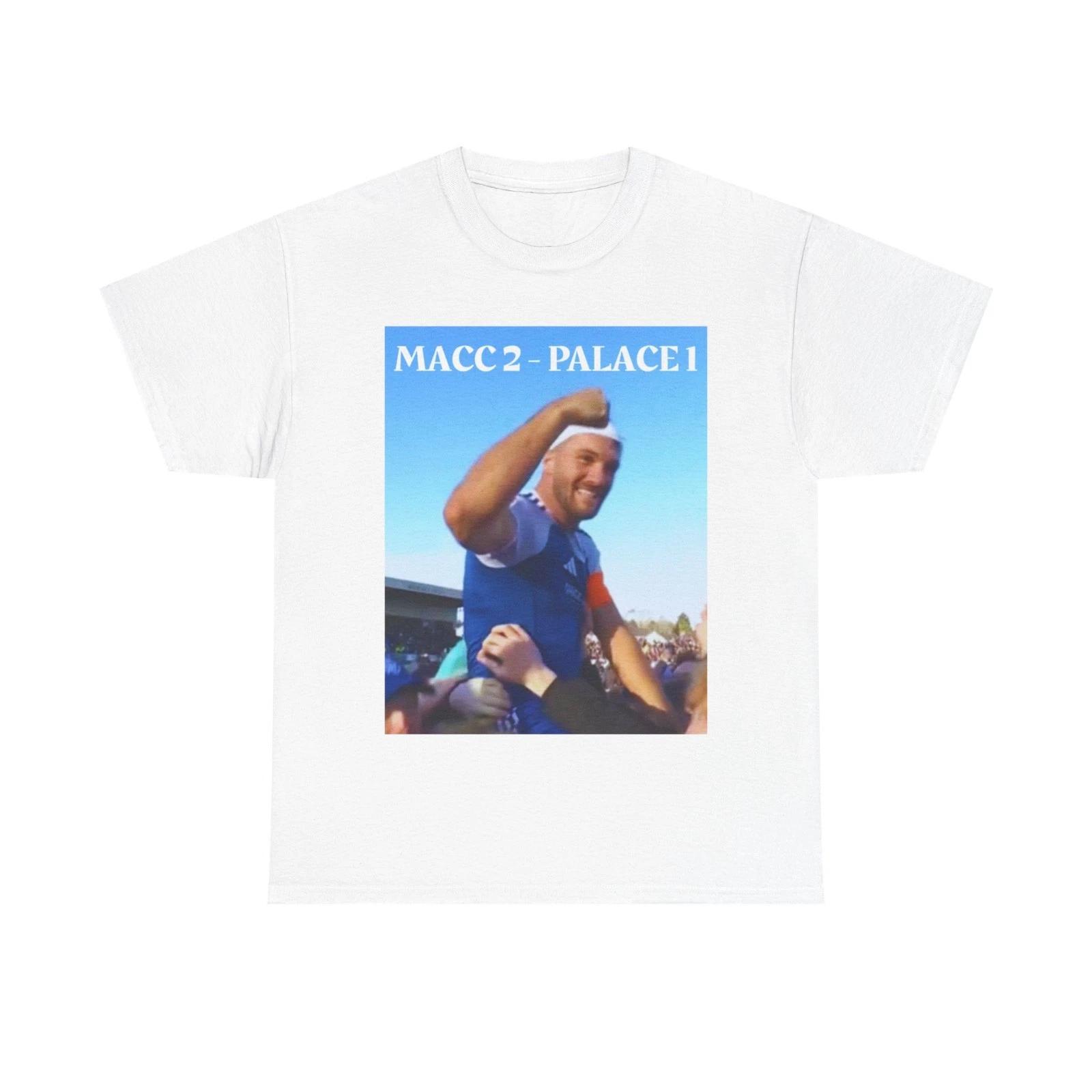 Macclesfield Town FA Cup T-Shirt. 2-1 Palace. Paul Dawson. XL
Macclesfield Town FA Cup T-Shirt. 2-1 Palace. Paul Dawson. XL