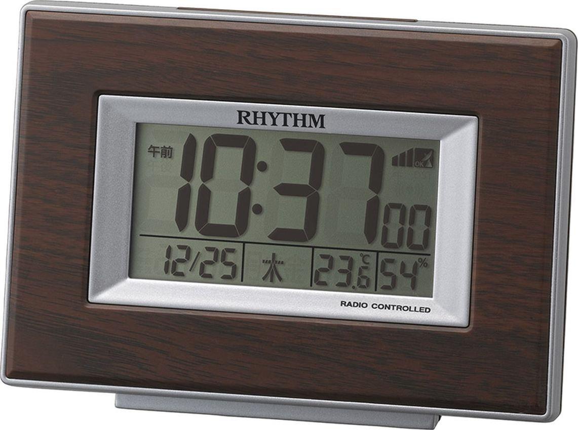 RHYTHM Alarm Clock Radio Digital Fit Wave D174 Calendar Included Brown RHYTHM 8RZ174SR06 Temperature/Humidity (Wood Grain)
RHYTHM Alarm Clock Radio Digital Fit Wave D174 Calendar Included Brown RHYTHM 8RZ174SR06 Temperature/Humidity (Wood Grain)