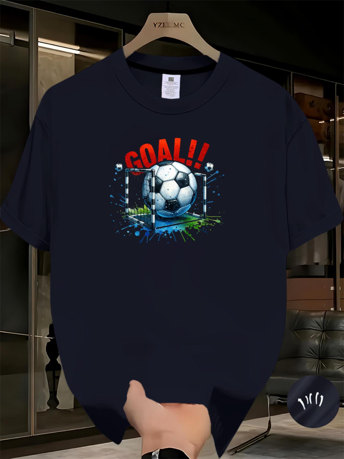 Men s 2026 Commemorative T-Shirt - Football Pattern Print - Casual Round Neck Design - Suitable for Training and Outdoor Wear S
Men s 2026 Commemorative T-Shirt - Football Pattern Print - Casual Round Neck Design - Suitable for Training and Outdoor Wear S