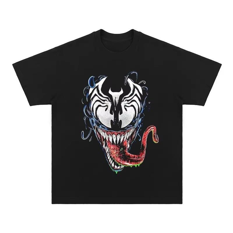 Marvel Authentic 2026 Summer Collection New Venom Hybrid Pattern LargeSized Unisexs Loose Casual Pure Cotton TShirt M
Marvel Authentic 2026 Summer Collection New Venom Hybrid Pattern LargeSized Unisexs Loose Casual Pure Cotton TShirt M