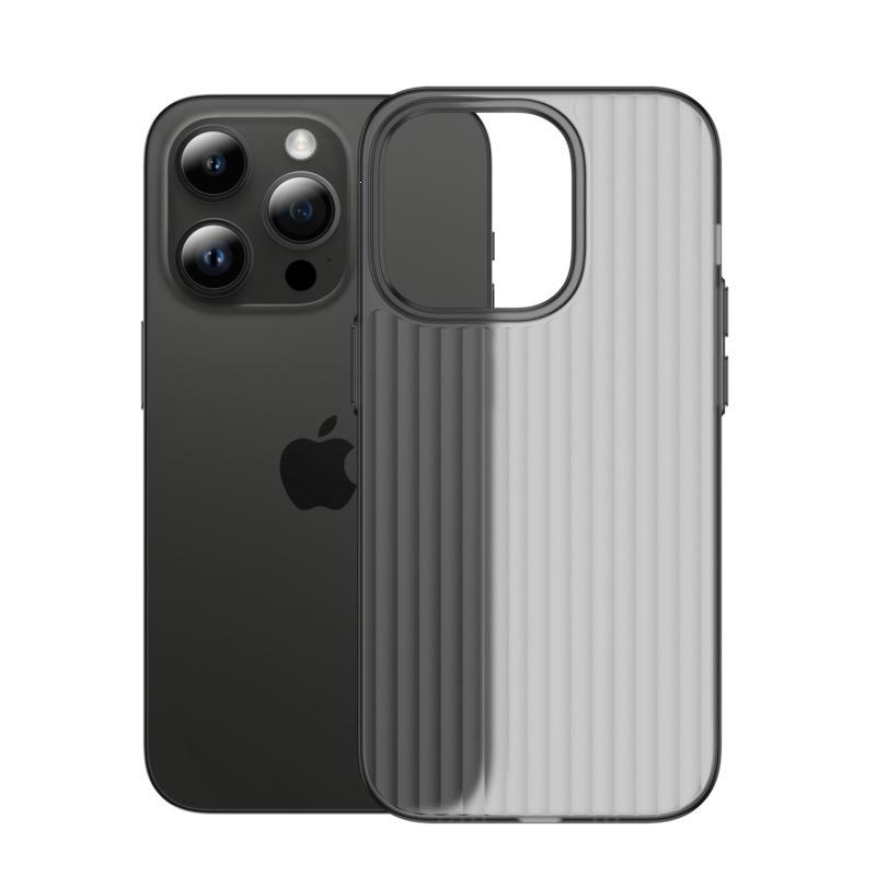 Corrugated Texture Hard Shell Case for iPhone 14/15 Pro: Transparent Protective Cover 13 Pro
Corrugated Texture Hard Shell Case for iPhone 14/15 Pro: Transparent Protective Cover 13 Pro