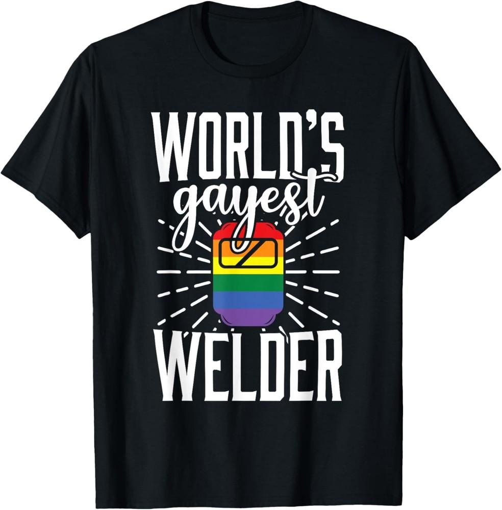Gay Welder LGBT Pride Funny Saying Welding Gift T-shirt Unisex T-Shirt M
Gay Welder LGBT Pride Funny Saying Welding Gift T-shirt Unisex T-Shirt M