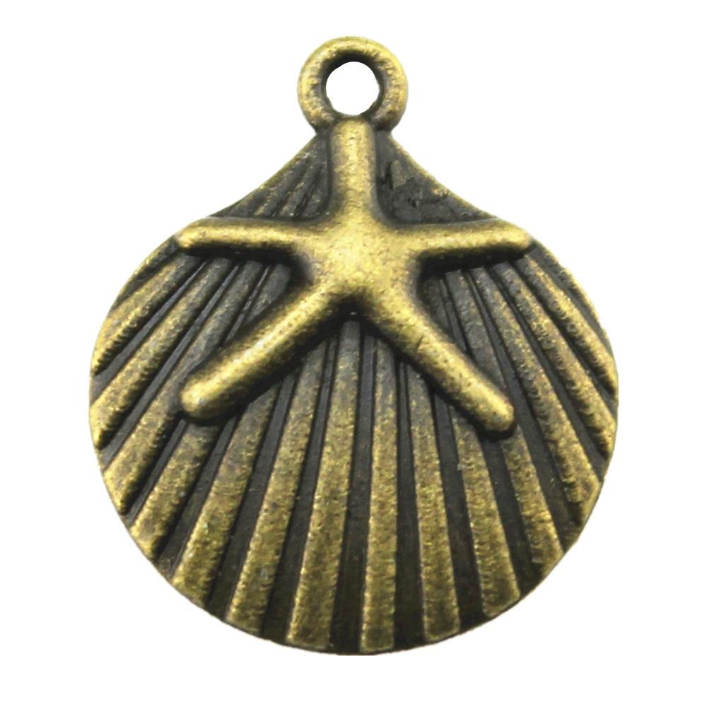10шт подвески в виде морской звезды и ракушки античная бронза цвет цинковый сплав 22х18мм
10шт подвески в виде морской звезды и ракушки античная бронза цвет цинковый сплав 22х18мм