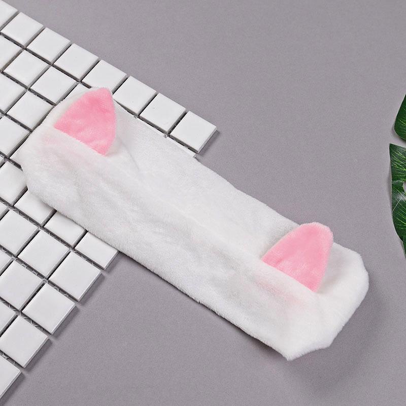 Повязка на голову с кошачьими ушками для ухода за кожей и макияжа - Милый корейский стиль
Повязка на голову с кошачьими ушками для ухода за кожей и макияжа - Милый корейский стиль