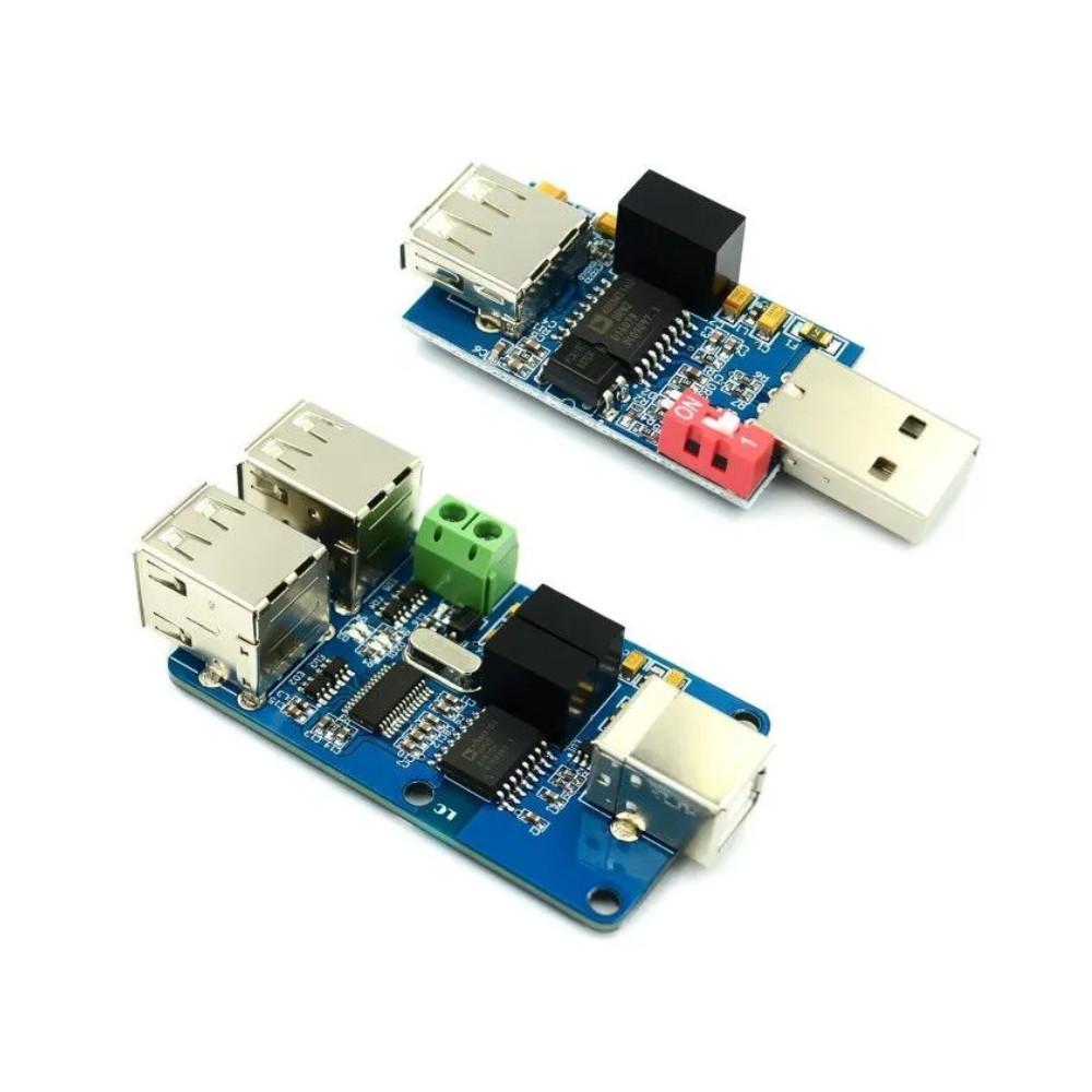 USB Isolator 1500V Isolator ADUM3160 Module Coupling Protection Board USB to USB Isolation with USB 2.0
USB Isolator 1500V Isolator ADUM3160 Module Coupling Protection Board USB to USB Isolation with USB 2.0
