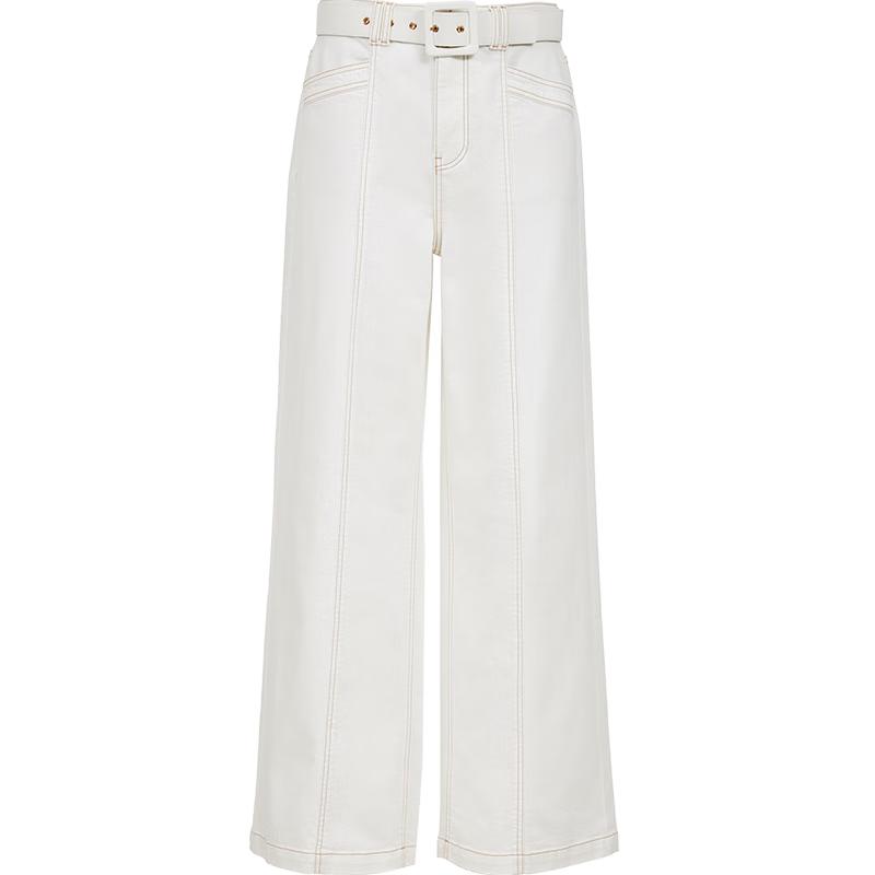 VEROMODA 2025 Autumn High-Waist White Denim Wide-Leg Jeans L
VEROMODA 2025 Autumn High-Waist White Denim Wide-Leg Jeans L