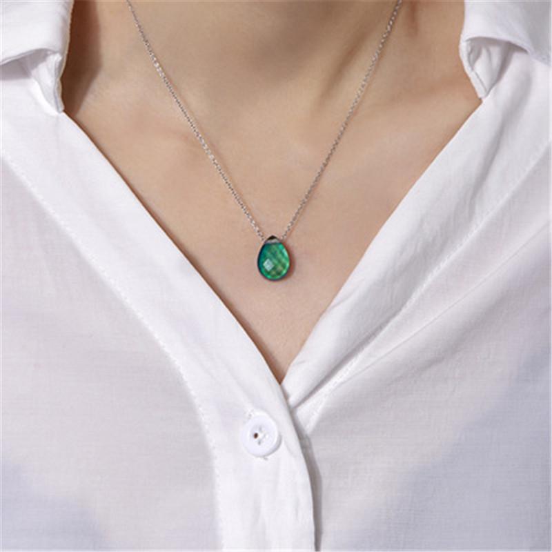 Mood Necklace Color Change Emotion Feeling Temperature Control Lucky Beads Pendant Chain Jewelry for Women Gift
Mood Necklace Color Change Emotion Feeling Temperature Control Lucky Beads Pendant Chain Jewelry for Women Gift
