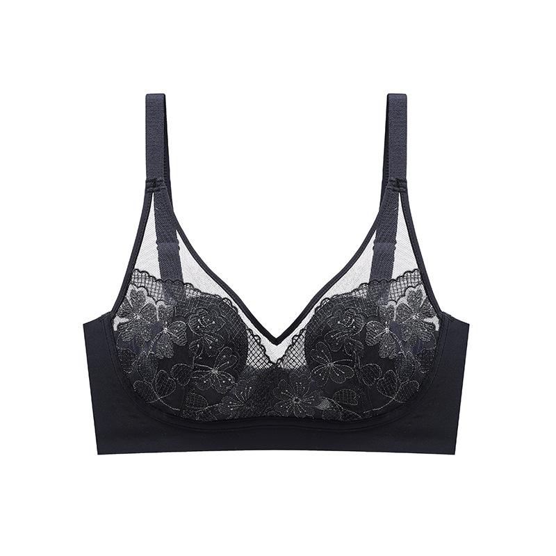 Lingerie Women s Thin Anti-sagging Bra Gathering Bra Breast Retraction Bra Bras Without Underwire Push Up Bra 34/75B чорний
Lingerie Women s Thin Anti-sagging Bra Gathering Bra Breast Retraction Bra Bras Without Underwire Push Up Bra 34/75B чорний