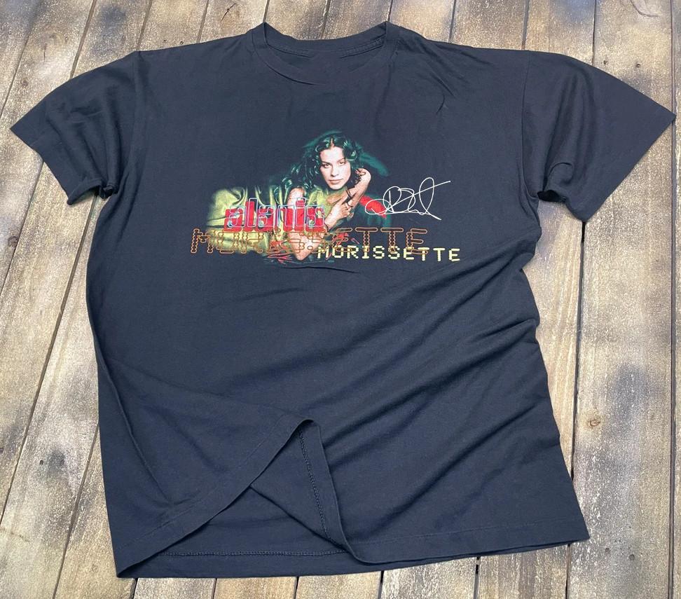 Alanis Morissette In Concert Cotton Black Short Sleeve Full Size Unisex Shirt Unisex T-Shirt XXXXL
Alanis Morissette In Concert Cotton Black Short Sleeve Full Size Unisex Shirt Unisex T-Shirt XXXXL