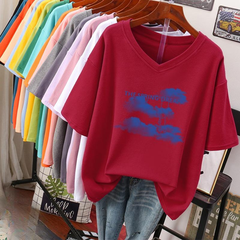 Футболка с коротким рукавом, Свободного кроя, Приталенный топ с V-образным вырезом с принтом для женщин 5XL бордовый
Футболка с коротким рукавом, Свободного кроя, Приталенный топ с V-образным вырезом с принтом для женщин 5XL бордовый