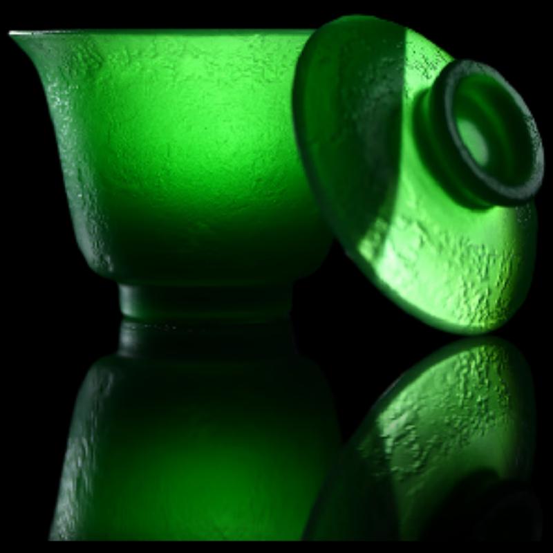 XINYUANTANG Glazed Glass Gaiwan (Random Color)
XINYUANTANG Glazed Glass Gaiwan (Random Color)