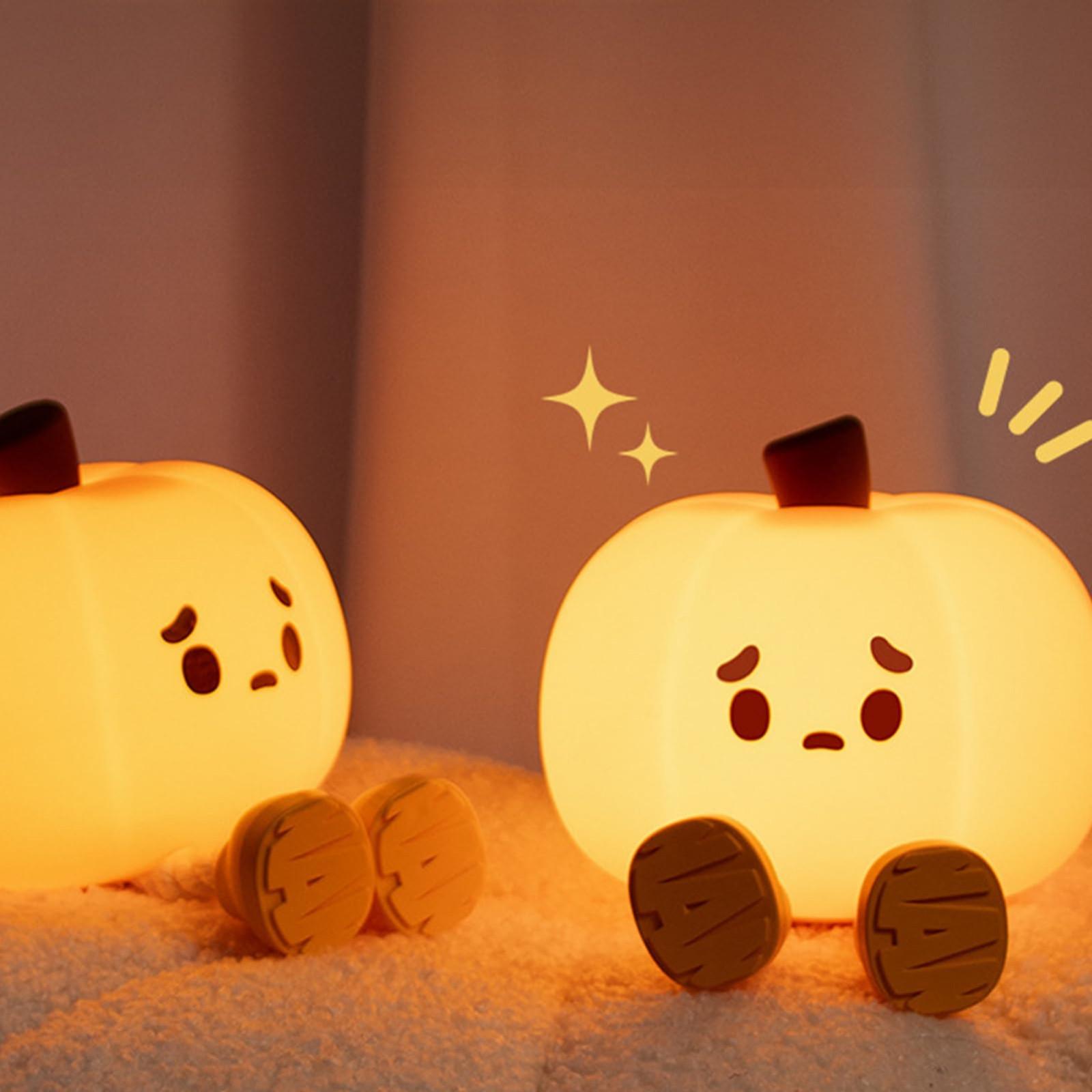 Ночной светильник Squashes, симпатичная светодиодная лампа, силиконовый прикроватный перезаряжаемый ночник с регулируемой яркостью, украшения на Хэллоуин
Ночной светильник Squashes, симпатичная светодиодная лампа, силиконовый прикроватный перезаряжаемый ночник с регулируемой яркостью, украшения на Хэллоуин
