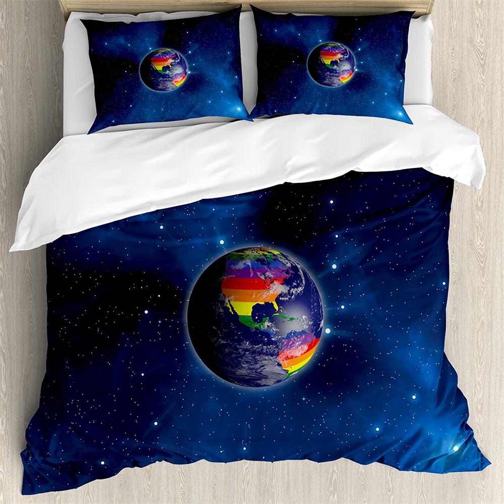 Outer space 3Pcs Bedding Sets 3D Digital Printing Custom Quilt Duvet Cover Set Home Queen King Quilt Pillowcase (135x200cm)
Outer space 3Pcs Bedding Sets 3D Digital Printing Custom Quilt Duvet Cover Set Home Queen King Quilt Pillowcase (135x200cm)