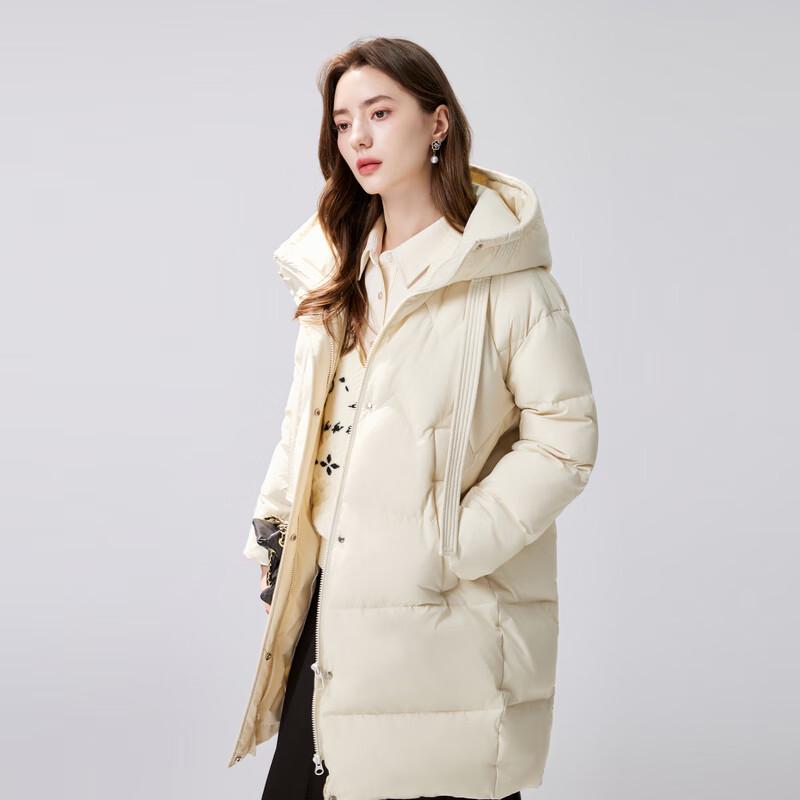 Qiushui Yiren Women s Hooded Mid-length Down Jacket S
Qiushui Yiren Women s Hooded Mid-length Down Jacket S