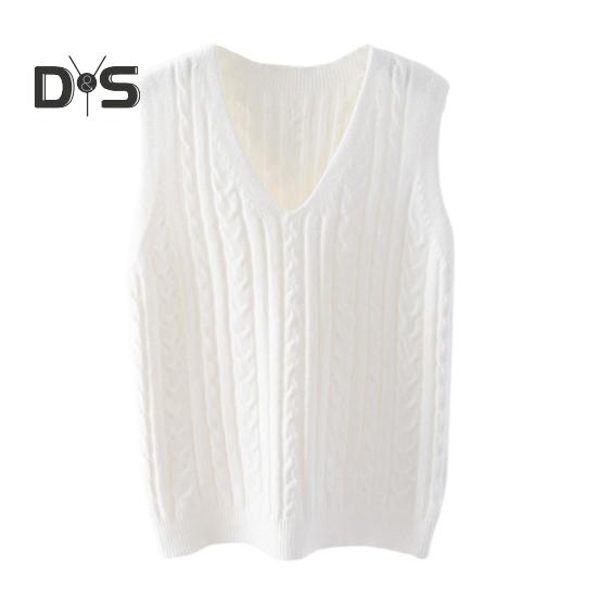 Жіночий в язаний жилет з V-подібним вирізом без рукавів, пуловер із закрученою текстурою, однотонний повсякденний светр, жилет, повсякденний одяг XL білий
Жіночий в язаний жилет з V-подібним вирізом без рукавів, пуловер із закрученою текстурою, однотонний повсякденний светр, жилет, повсякденний одяг XL білий