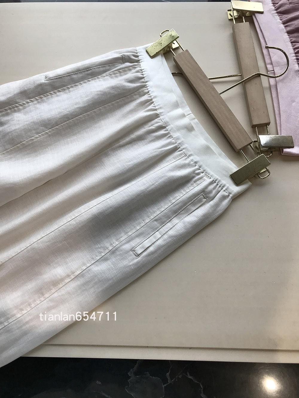 Color Block Waist Linen Nine-Point Casual Pants S бежевий
Color Block Waist Linen Nine-Point Casual Pants S бежевий