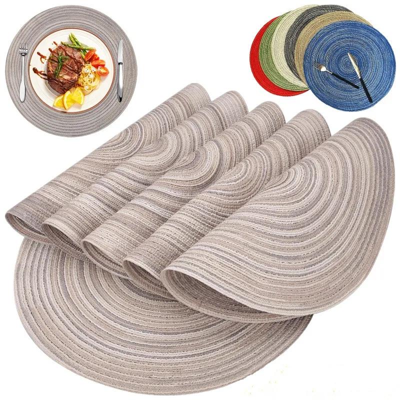 11/18/38CM Round Woven Placemats 6 Colors Table Pads Placemats for Home Dining Coffee Shop Party Wedding Decoration 11CM червоний
11/18/38CM Round Woven Placemats 6 Colors Table Pads Placemats for Home Dining Coffee Shop Party Wedding Decoration 11CM червоний