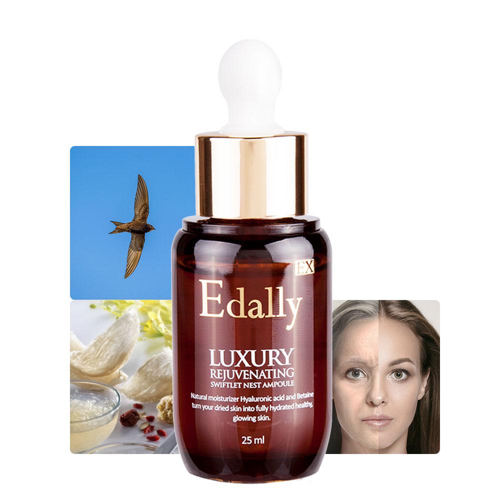 Edally Ex Luxury Rejuvenating Swiftlet Nest Serum 25 мл - Омолаживающая, увлажняющая и осветляющая сыворотка Korean Wave Skin Care Hallyu
Edally Ex Luxury Rejuvenating Swiftlet Nest Serum 25 мл - Омолаживающая, увлажняющая и осветляющая сыворотка Korean Wave Skin Care Hallyu