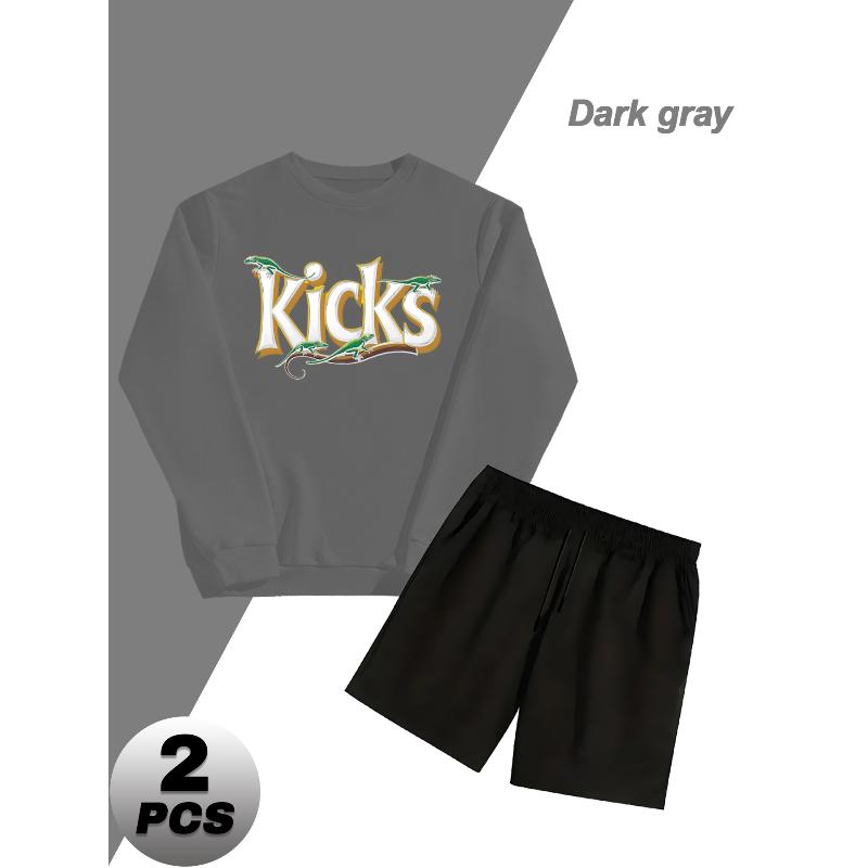 Men s Crew Neck Polyester Tracksuit Sweatshirt and Shorts Easy Care Casual Lounge Outfit XXL сірий
Men s Crew Neck Polyester Tracksuit Sweatshirt and Shorts Easy Care Casual Lounge Outfit XXL сірий