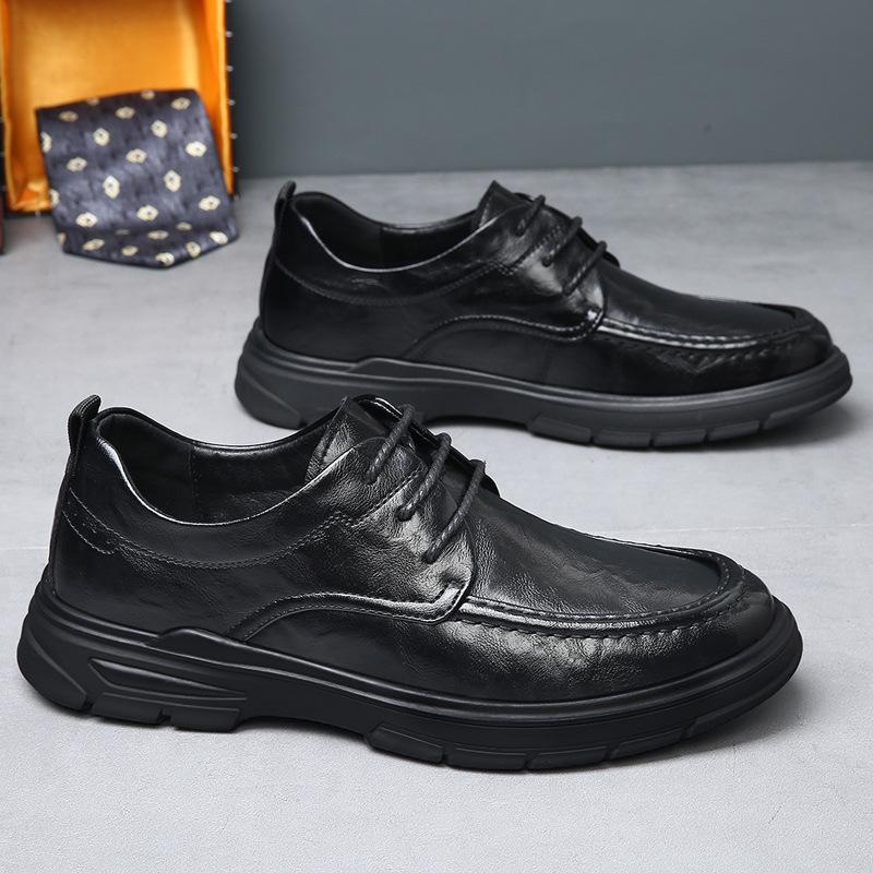 Leather shoes men s genuine leather new autumn British business casual leather shoes men s high-end soft-soled soft-faced men s shoes 38
Leather shoes men s genuine leather new autumn British business casual leather shoes men s high-end soft-soled soft-faced men s shoes 38
