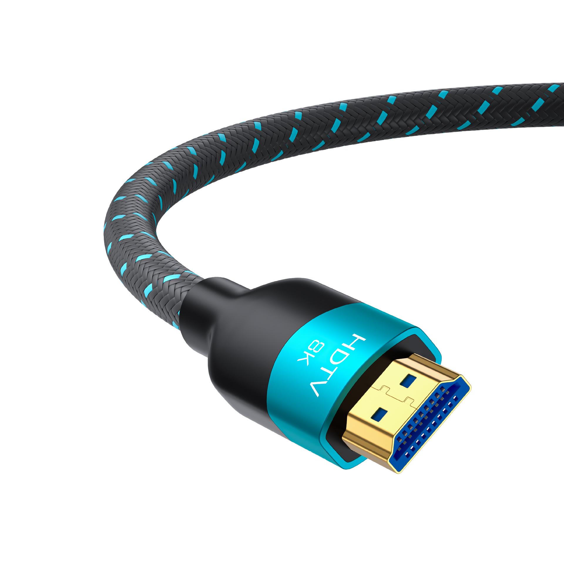 8K60 HDMI 2.1 Cable for TV, Projector, Laptop, Monitor 1m
8K60 HDMI 2.1 Cable for TV, Projector, Laptop, Monitor 1m