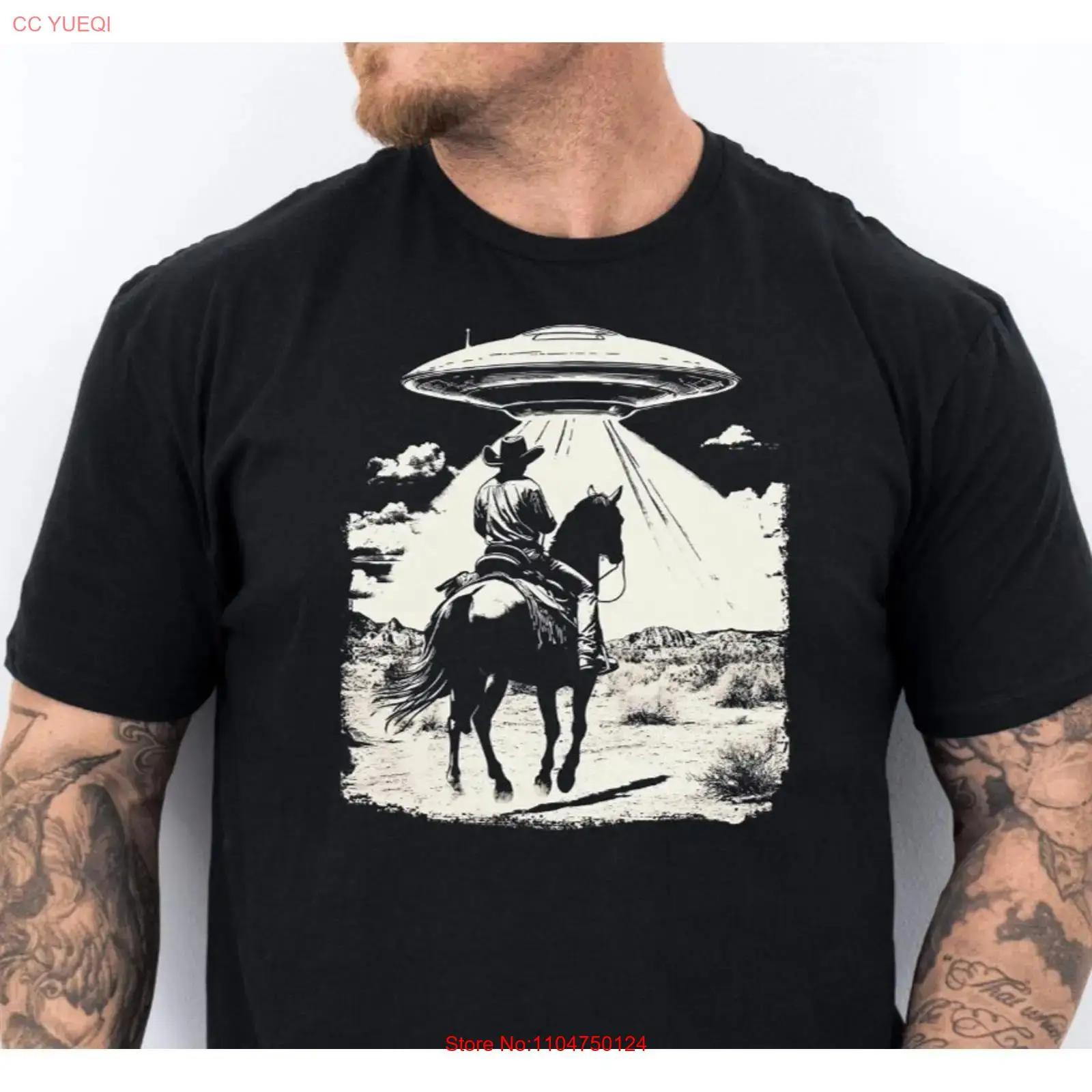 Western Cowboy UFO T Shirt Alien 90s Meme Funny vintage Washed Stylish Casual Top For Everyday Wear Stretched Unisex 5XL різнокольоровий
Western Cowboy UFO T Shirt Alien 90s Meme Funny vintage Washed Stylish Casual Top For Everyday Wear Stretched Unisex 5XL різнокольоровий