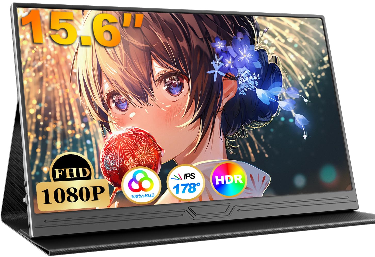 CUIUIC Mobile Monitor Inch Portable Monitor Mobile Display Game Monitor 1920x1080FHD IPS LCD Panel 400Nits Wide Color Gamut Speaker Compatible with
CUIUIC Mobile Monitor Inch Portable Monitor Mobile Display Game Monitor 1920x1080FHD IPS LCD Panel 400Nits Wide Color Gamut Speaker Compatible with