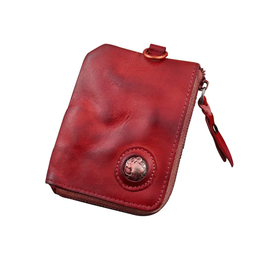 Whatna Tanned Leather Coin Coin Card Keychain Zipper Short Genuine SG636 Purse, Case, Men s & Women s, Billfold, Holder, Included, L-Shaped Wallet, червоний
Whatna Tanned Leather Coin Coin Card Keychain Zipper Short Genuine SG636 Purse, Case, Men s & Women s, Billfold, Holder, Included, L-Shaped Wallet, червоний