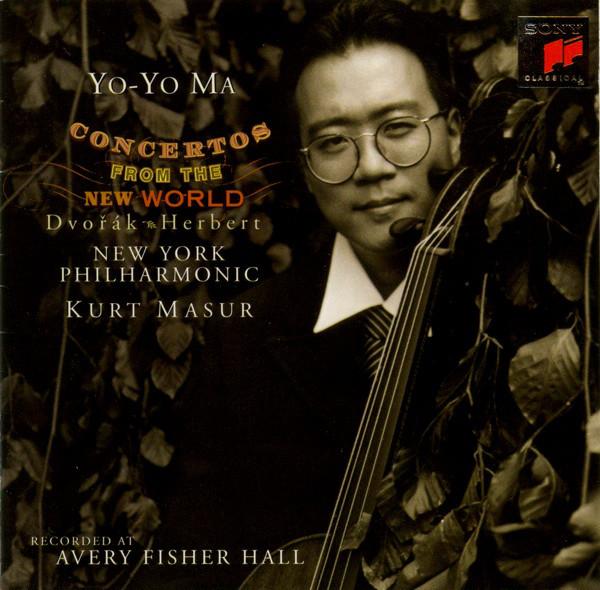 CD DVORAK, HERBERT, YO-YO MA, MASUR; N - Cello Concertos SK67173 Sony Classical 1995 US Classical Used
CD DVORAK, HERBERT, YO-YO MA, MASUR; N - Cello Concertos SK67173 Sony Classical 1995 US Classical Used