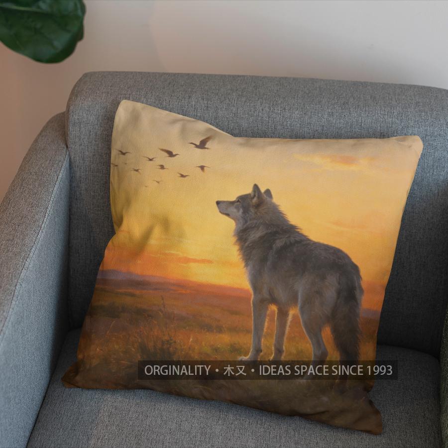D Wolf in Scenic Meadows Printed Pillow Covers Pattern Cushion Cover Suitable for Sofa Bedroom Car Pillow Cover 40cmx40cm
D Wolf in Scenic Meadows Printed Pillow Covers Pattern Cushion Cover Suitable for Sofa Bedroom Car Pillow Cover 40cmx40cm